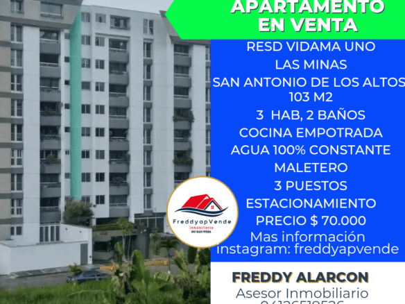 Venta Bello y cómodo apartamento