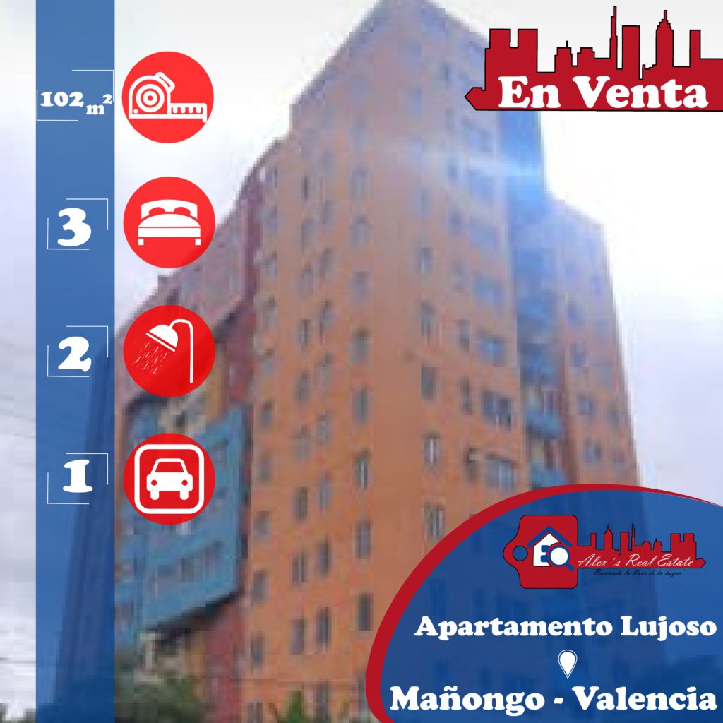Venta Apartamento Lujoso – Mañongo, Valencia.