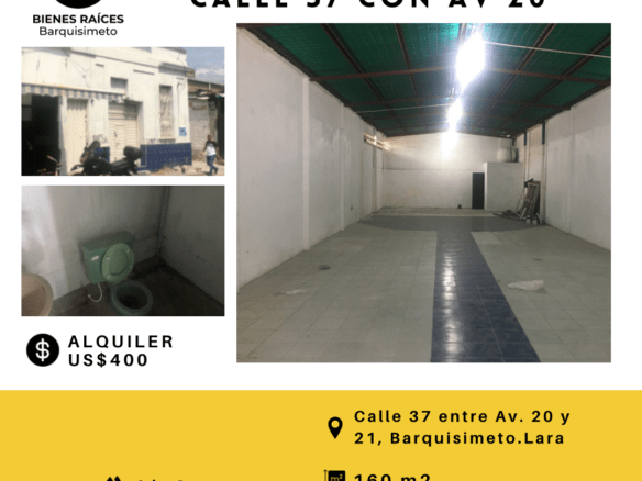 Local-Galpon 37 con Av. 20