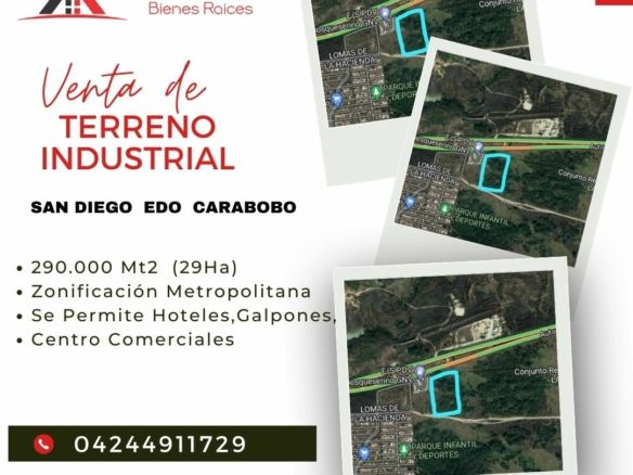 TERRENO ZONIF.METROPOLITANA, SAN DIEGO CARABOBO