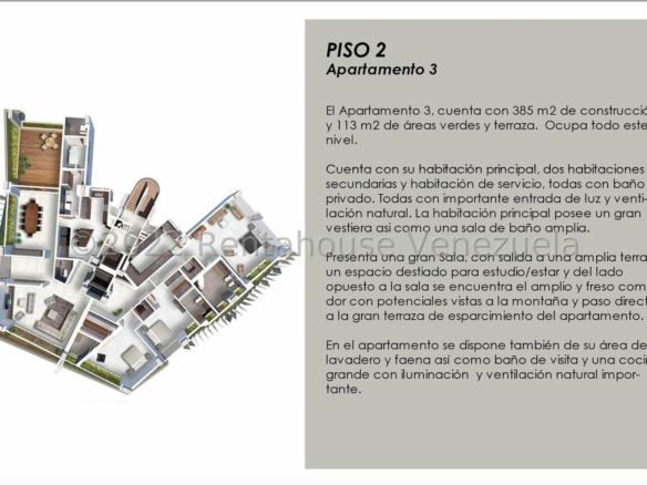 APARTAMENTO EN VENTA – ELENA MARIN NOBREGA