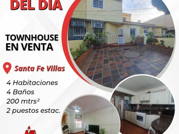 23-32678 Venta de Townhouse en Santa Fe Villas .KB