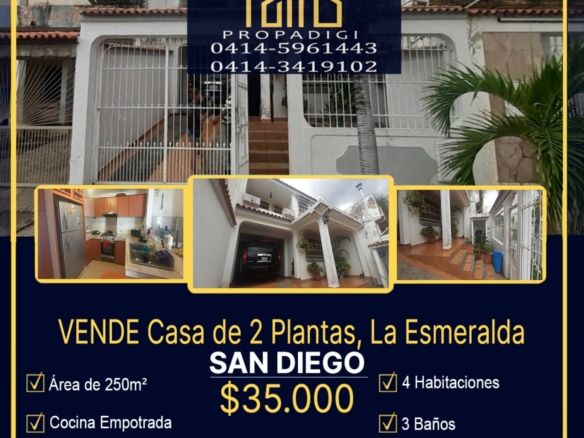 Casa de 2 niveles en la esmeralda San Diego